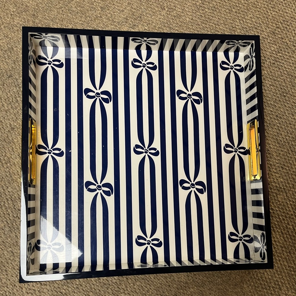 Draper James Acrylic “Ribbon Tray”
